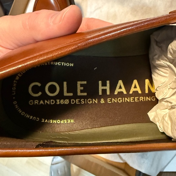 Cole Haan Brown Leather Loafers Sleek Slip-Ons main image 5